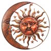 Slnko s mesiacom kov - 82 cm