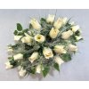 ARANŽMÁN spomienkový ruže 55 cm