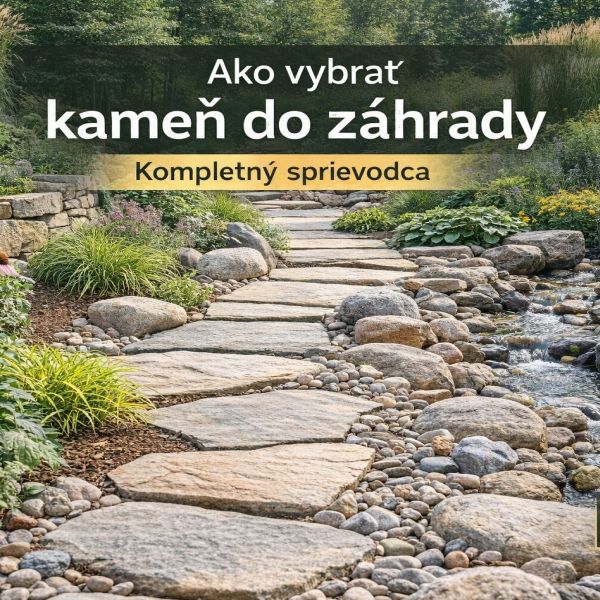 Ako vybrať kameň do záhrady – kompletný sprievodca