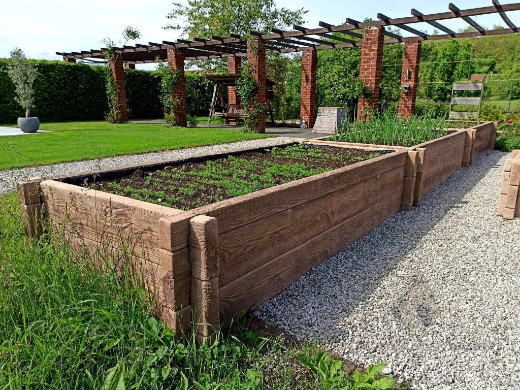 Záhradné vyvýšené záhony veľké