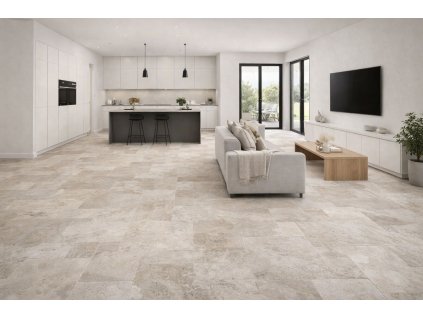 Travertin classic interier moderny