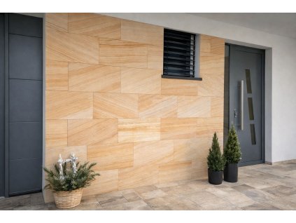 H20 teakwood obklad na fasadu