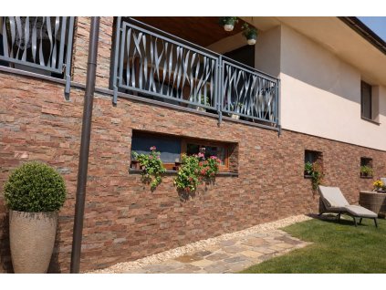 sokel domu z prirodneho kamena yellow multi