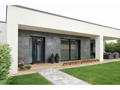 WL35S sliver grey fasada domu