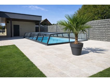 travertin classic dlazba okolo bazena