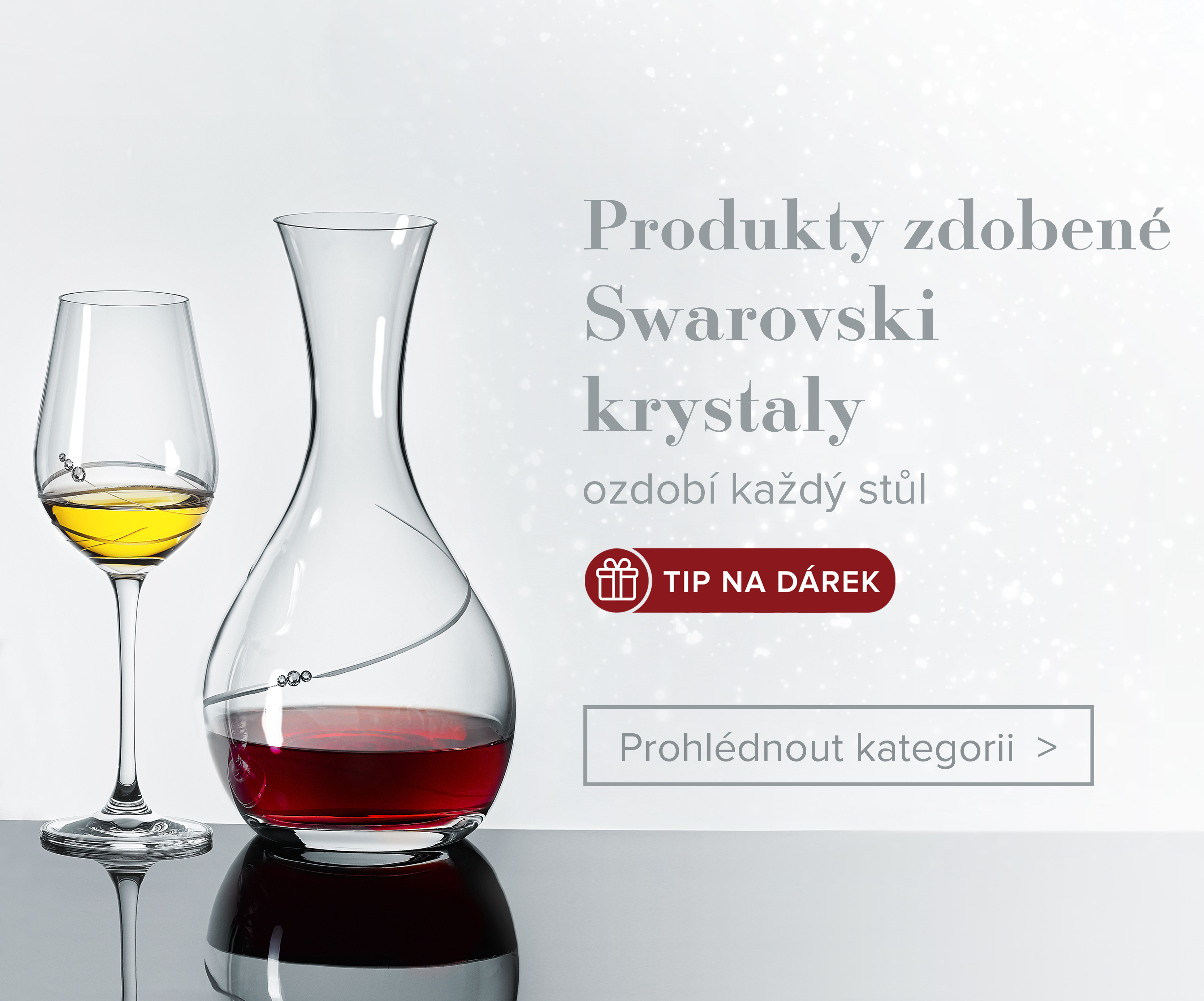 Zdobeno Swarovski krystaly