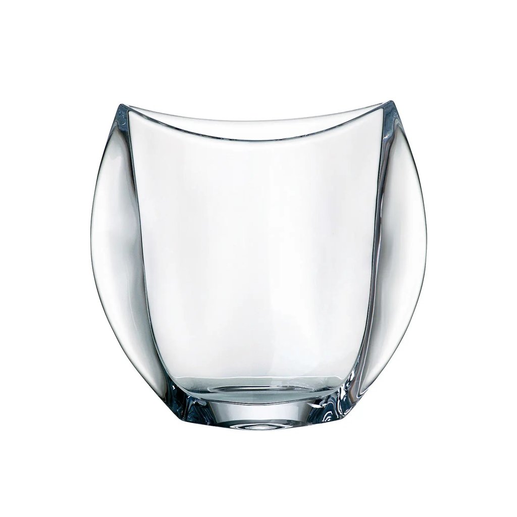 II. JAKOST Crystalite Bohemia skleněná váza Orbit 24 cm, bez obalu