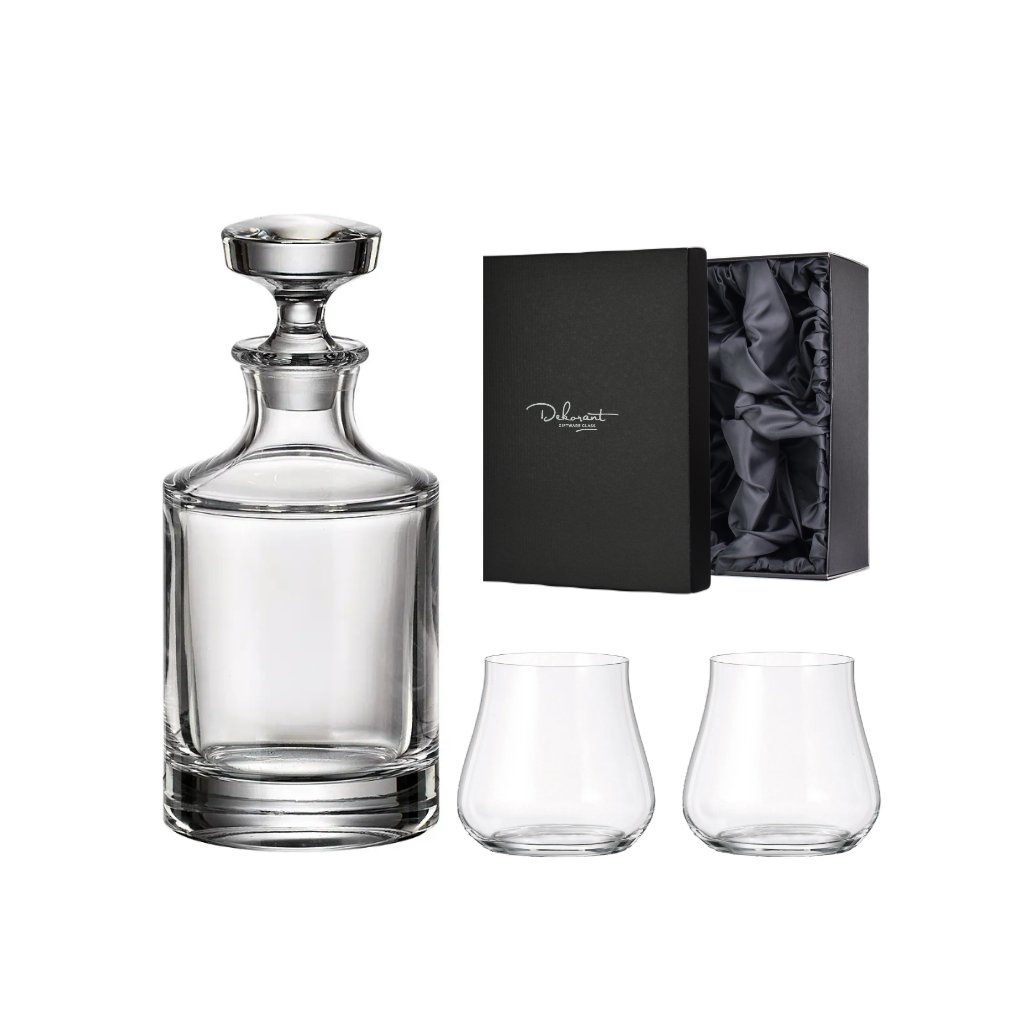 Dárkový set karafy a skleniček na rum Limosa 1+2