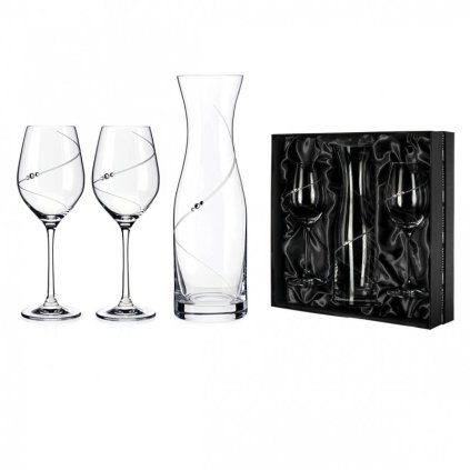 silhouette set s vinovou karafou