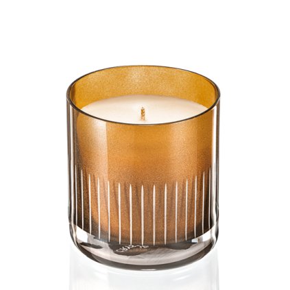 Crystalex vonná svíčka v broušeném skle Cannel Orange 1KS