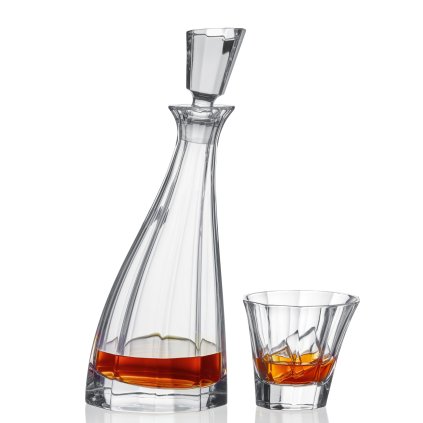 Bohemia Jihlava souprava na whisky Boston 1+6