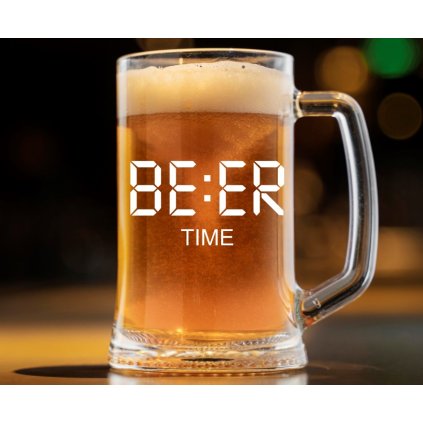 Pivní půllitr BEER TIME