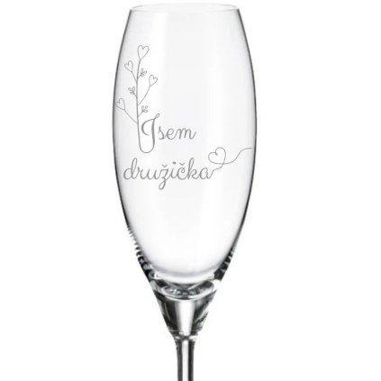 Sklenička pro družičku JSEM DRUŽIČKA 1 290 ml 1KS