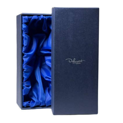 Dárková krabice na 1 sklenici na bílé víno BLUE