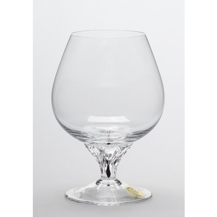 Harrachov ručně foukaná sklenička na rum a koňak 230 ml 1KS