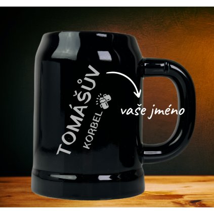 Keramický půllitr KORBEL