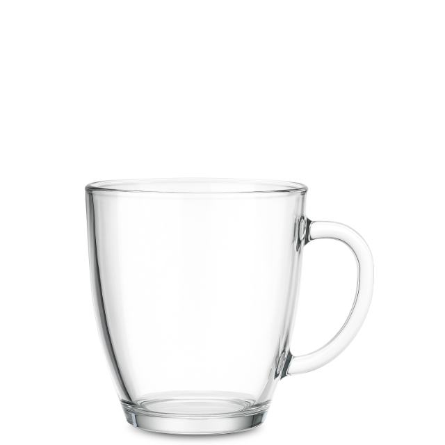 Levně Sahm Pasabahce skleněný hrníček na kávu čaj Aqua 215 ml 1KS