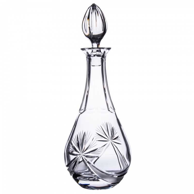 Bohemia Crystal ručně broušená karafa na víno Mašle 750 ml