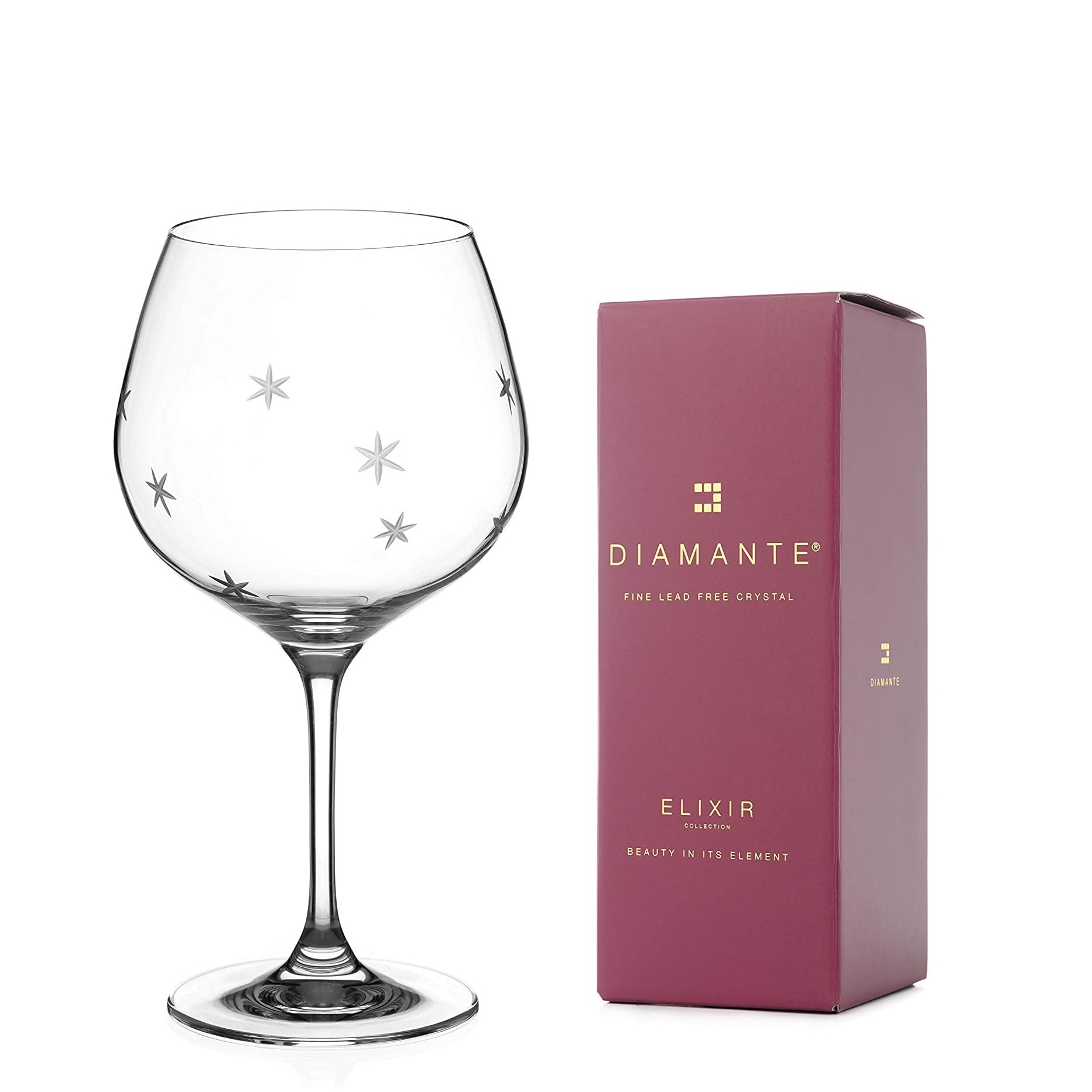 Diamante sklenice na Gin Stars 610 ml 1KS