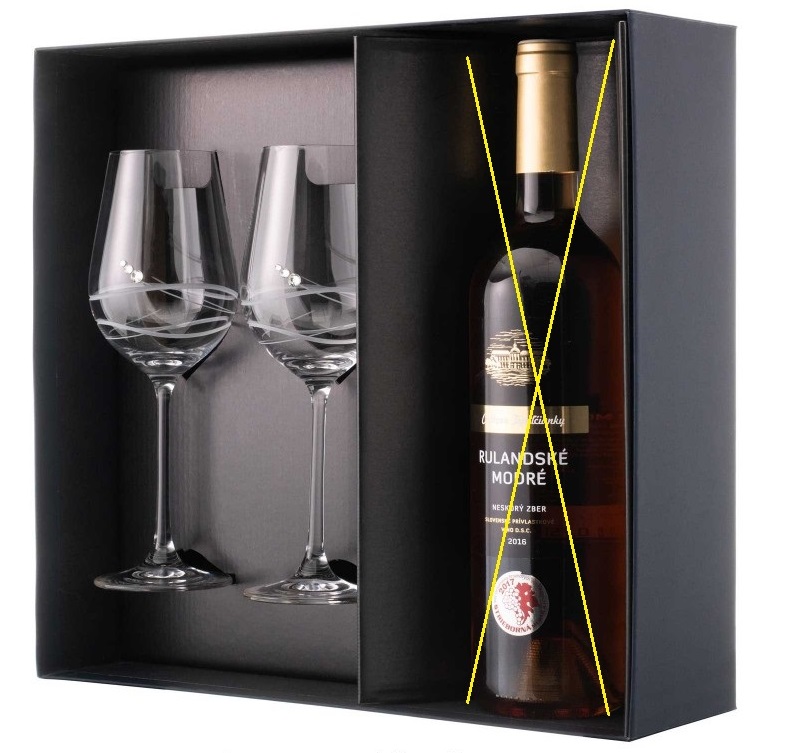 Diamante vínový set sklenic Venezia 2KS 350ml