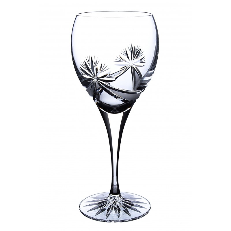 Bohemia Crystal ručně broušené sklenice na bílé víno Mašle 340 ml 2KS