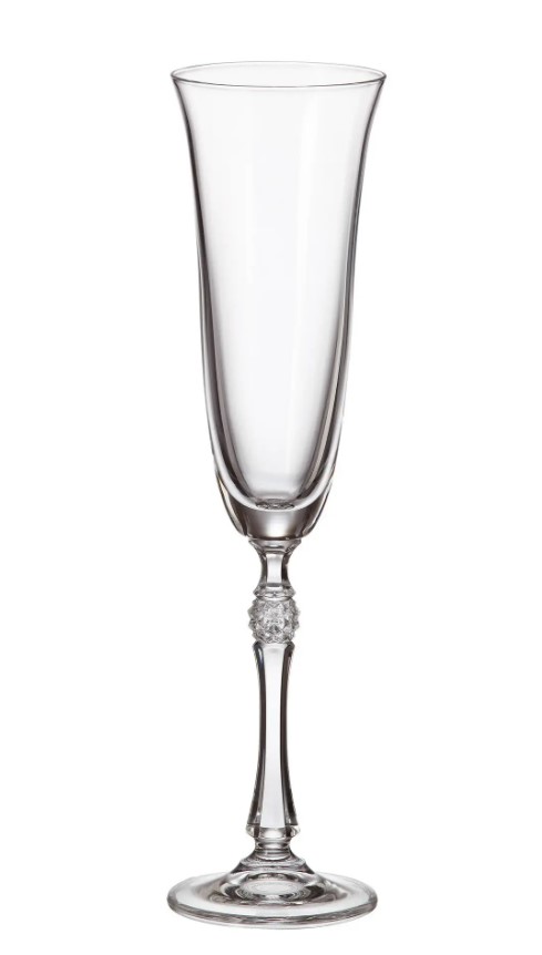Crystalite Bohemia sklenice na šampaňské Parus 190 ml 6KS