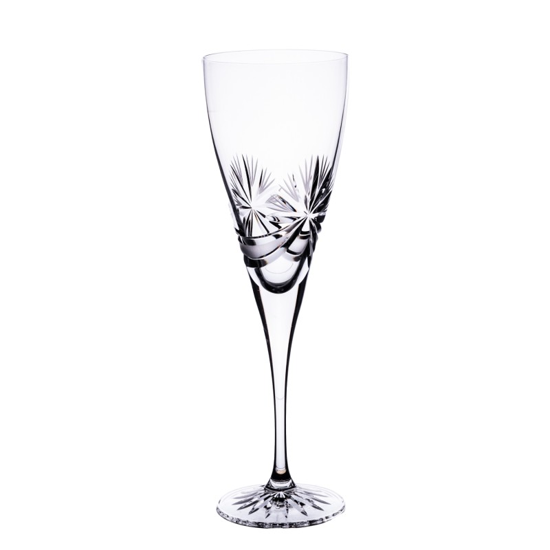 Bohemia Crystal ručně broušené sklenice na červené víno Mašle 310 ml 2KS