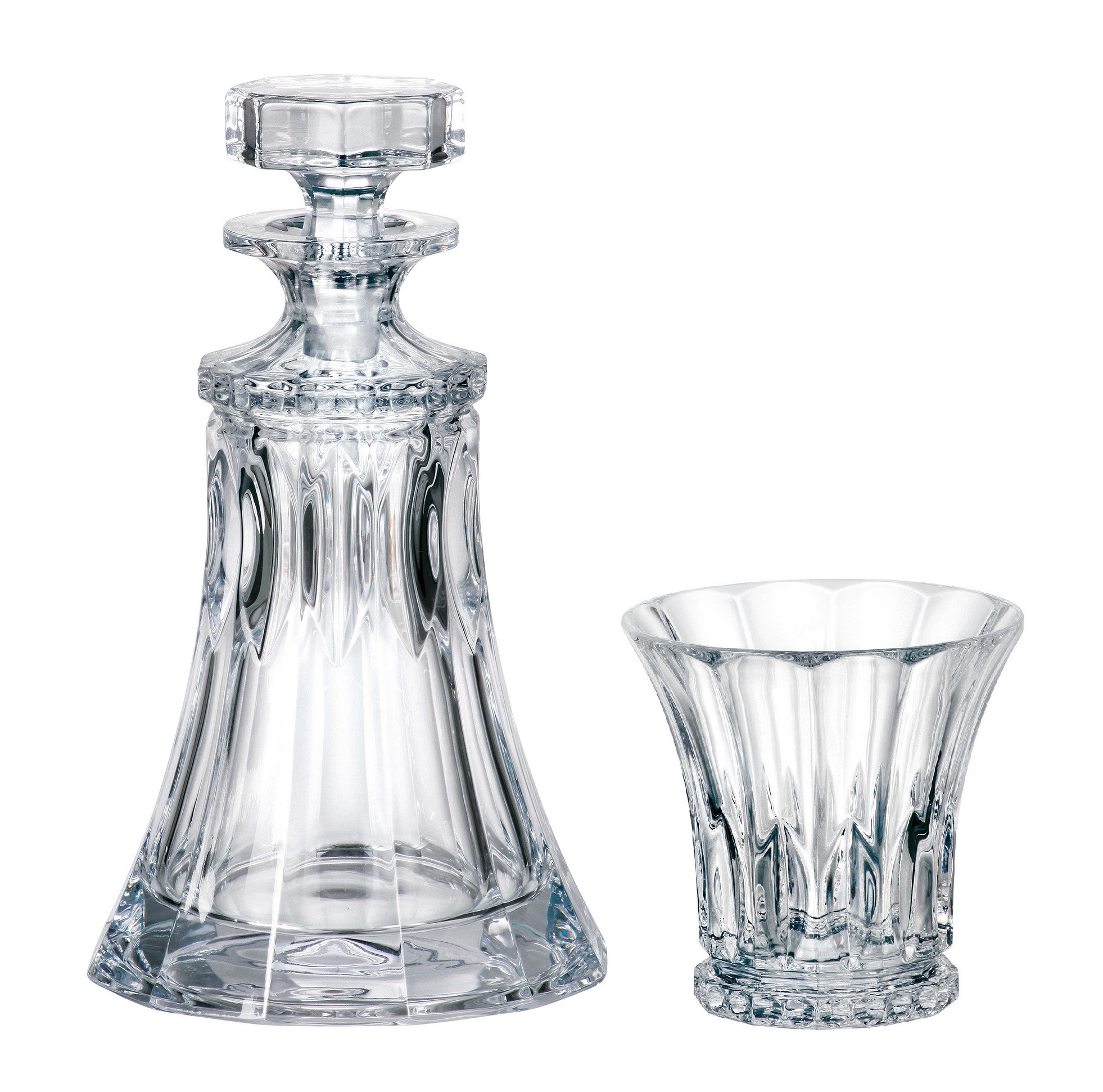 Crystalite Bohemia křišťálový whisky set Wellington (1+6) bez obalu