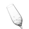 Diamante sklenice na šampaňské Bliss s kamínky Swarovski 210 ml 2KS