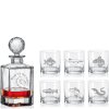 Křišťálový whisky set pro rybáře MÁM TO NA HÁKU