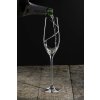 Sklenice na šampaňské Silhouette City s vypískovaným znamením zvěrokruhu a jménem 210 ml 1KS