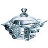 Crystalite Bohemia skleněná dóza Casablanca 18 cm