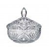 Crystalite Bohemia skleněná dóza Miranda 15 cm