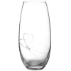 Diamante skleněná váza Romance s kamínky Swarovski 25 cm