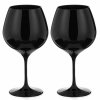 Diamante sklenice na červené víno Ghost Black 610 ml 2KS