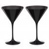 2570 1 diamante sklenice na martini ghost black 210 ml 2ks