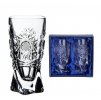 Bohemia Crystal ručně broušené sklenice na destiláty Quadro 500pk 50 ml 2KS