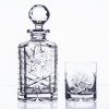 Bohemia Crystal ručně broušený whisky set Větrník 1+2