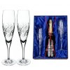 Bohemia Crystal dárková sada na šampaňské se skleničkami Větrník 200 ml 2KS