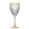 Bohemia Jihlava zlatem dekorované sklenice na červené víno Nicolette 320 ml 6KS
