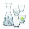 Crystalex sada sklenic a karafy na vodu WATER SET 1+4