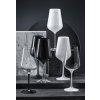 Crystalex sklenice na červené víno Black and White Černá 450 ml 2 KS