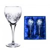 Bohemia Crystal ručně broušené sklenice na bílé víno Větrník 270 ml 2KS