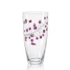 Crystalex skleněná dekorovaná váza Sakura 30 cm