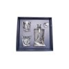 Crystalite Bohemia křišťálový whisky set Quadro 1+2