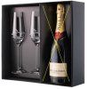 Diamante dárkový set sklenic na šampaňské se Swarovski krystaly Venezia 230 ml 2KS