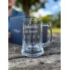 Pivní půllitr k narozeninám s gravírováním