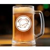 Pivní půllitr pro rybáře LOĎKA