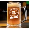Pivní půllitr pro kurýry NEJLEPŠÍ KURÝR V OKOLÍ
