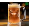 Pivní půllitr pro maturanty NERUŠIT MATURUJI